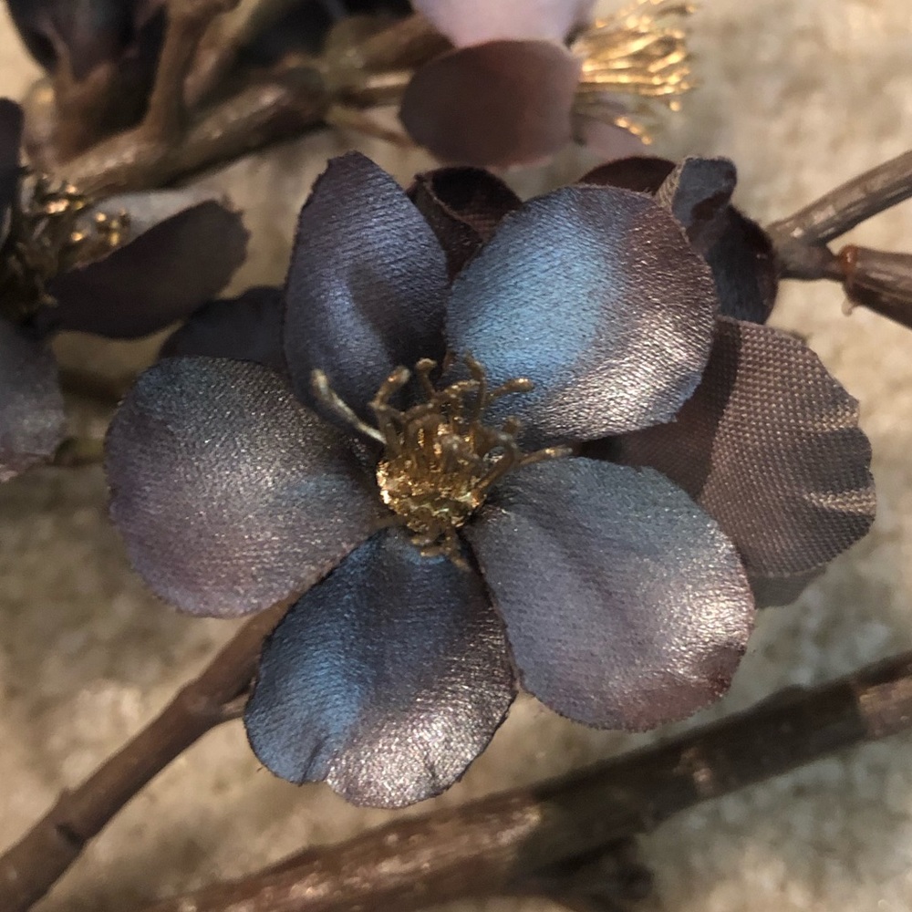 Faux Floral Arrangement Cherry Blossoms